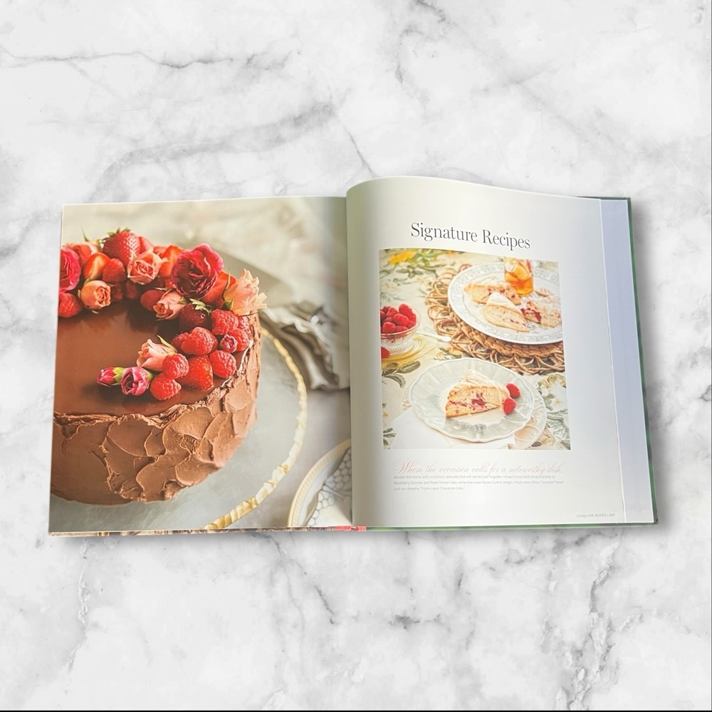 Living with Roses Coffee Table Book with Signature Recipes - Picture 10 of 11